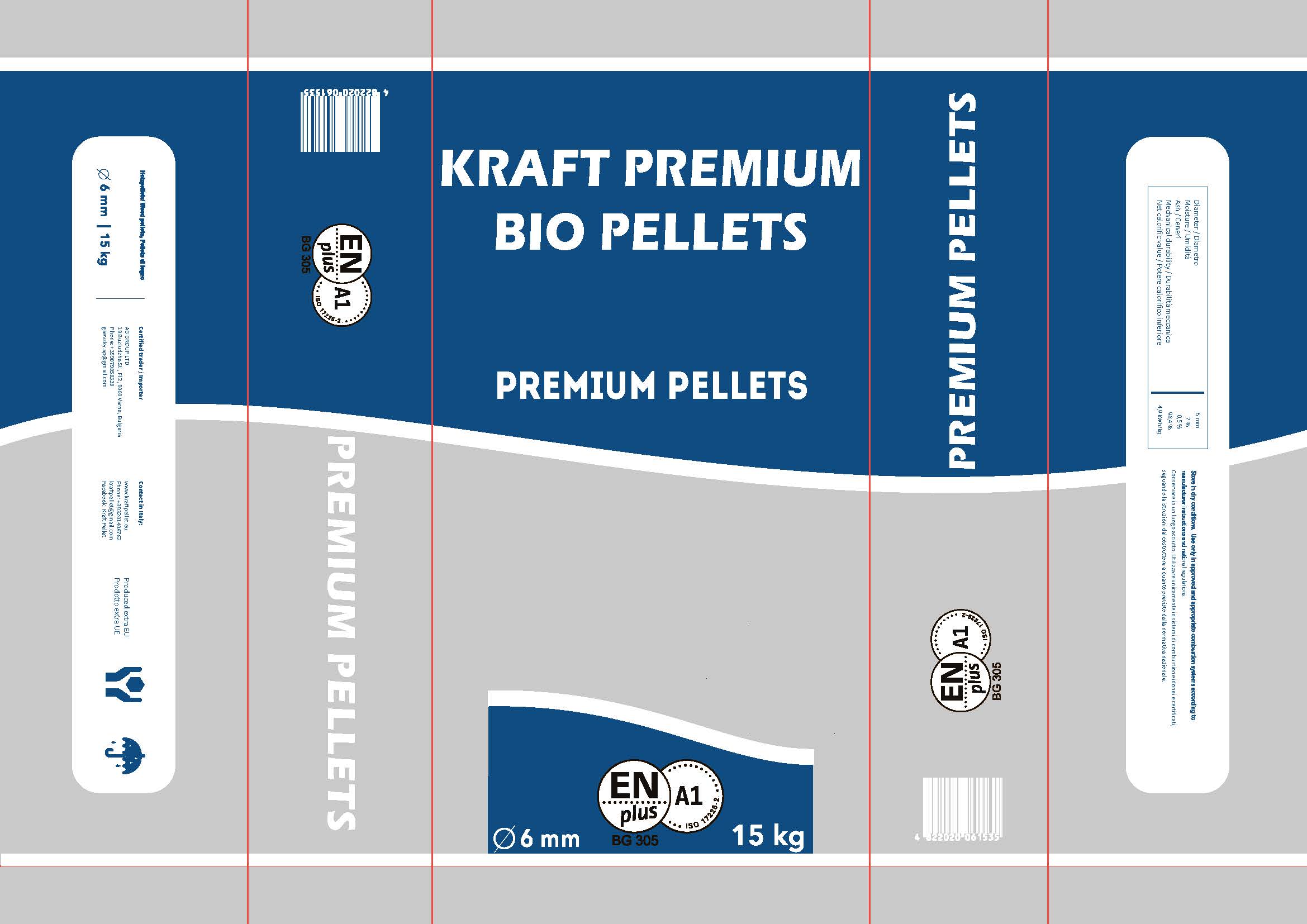 Premium Pellets Blue